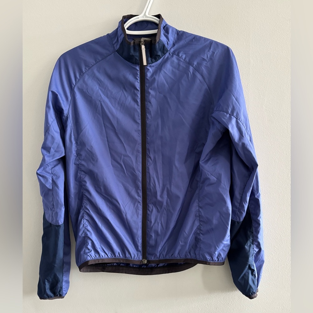 MEC Lightweight Blue Full-Zip Windbreaker Jacket women’s Sz. Small